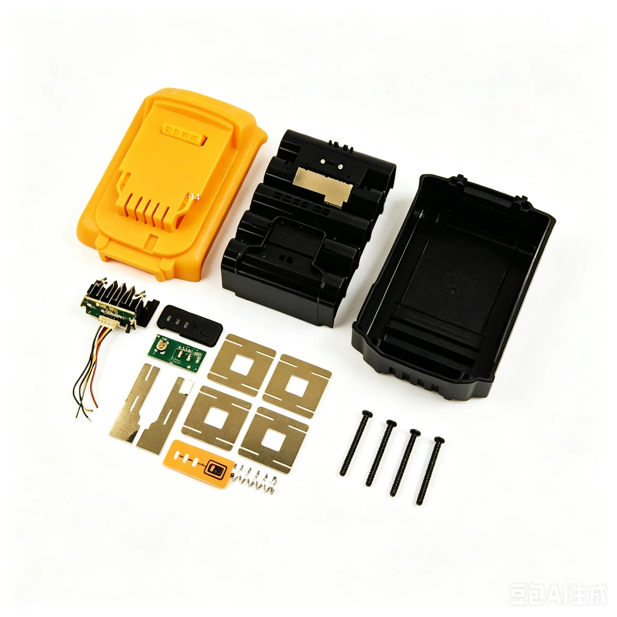 For Tool Accessories Li-Ion Battery Plastic Case For XR 18V 20V DCB183 DCB203 DCB204 DCB200 Shell Housing Case Parts