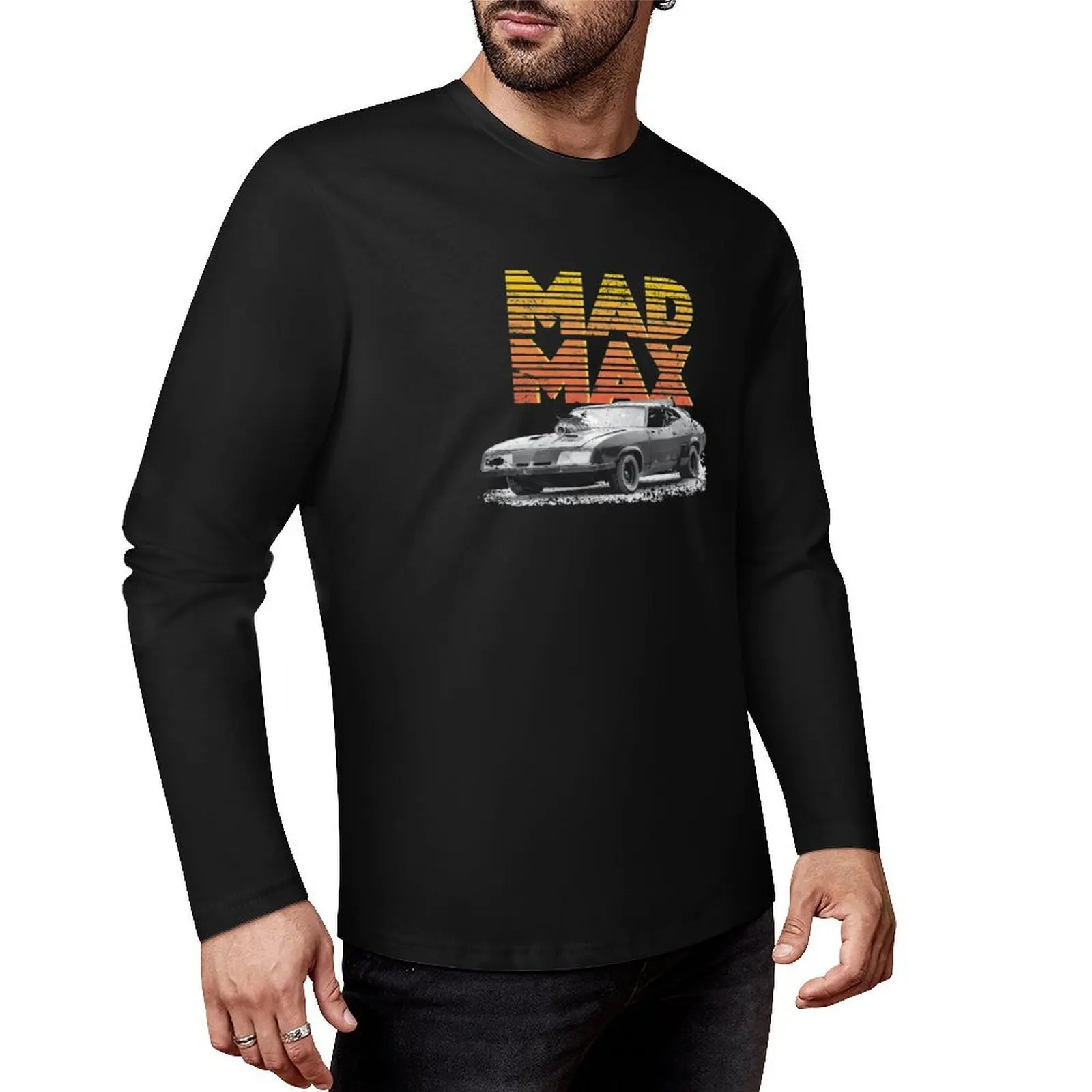 

Mad Max Interceptor Long T-Shirt aesthetic clothes plus size t shirts mens vintage t shirts