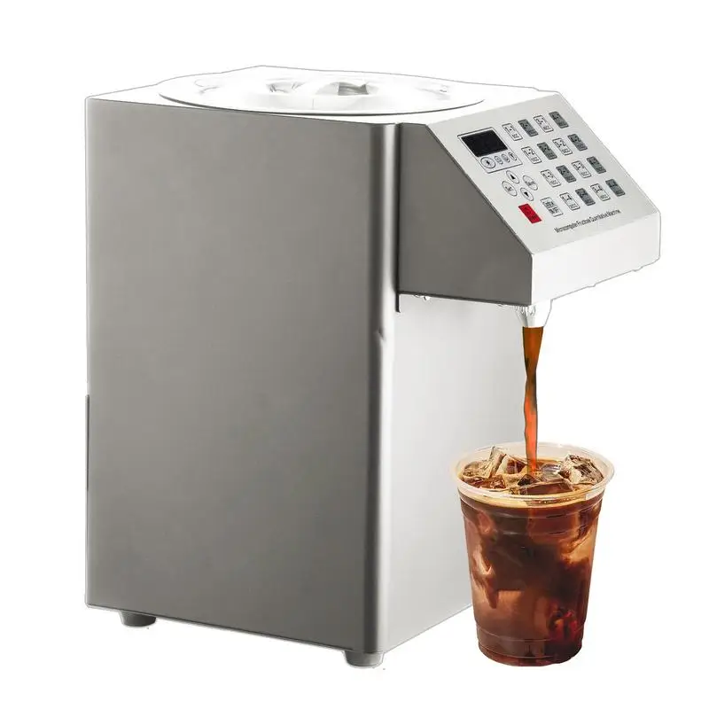 Fructose Dispenser 8L Electric Fructose Sugar Syrup Dispenser Fructose Machine Syrup Machine For Bubble Tea Equipment