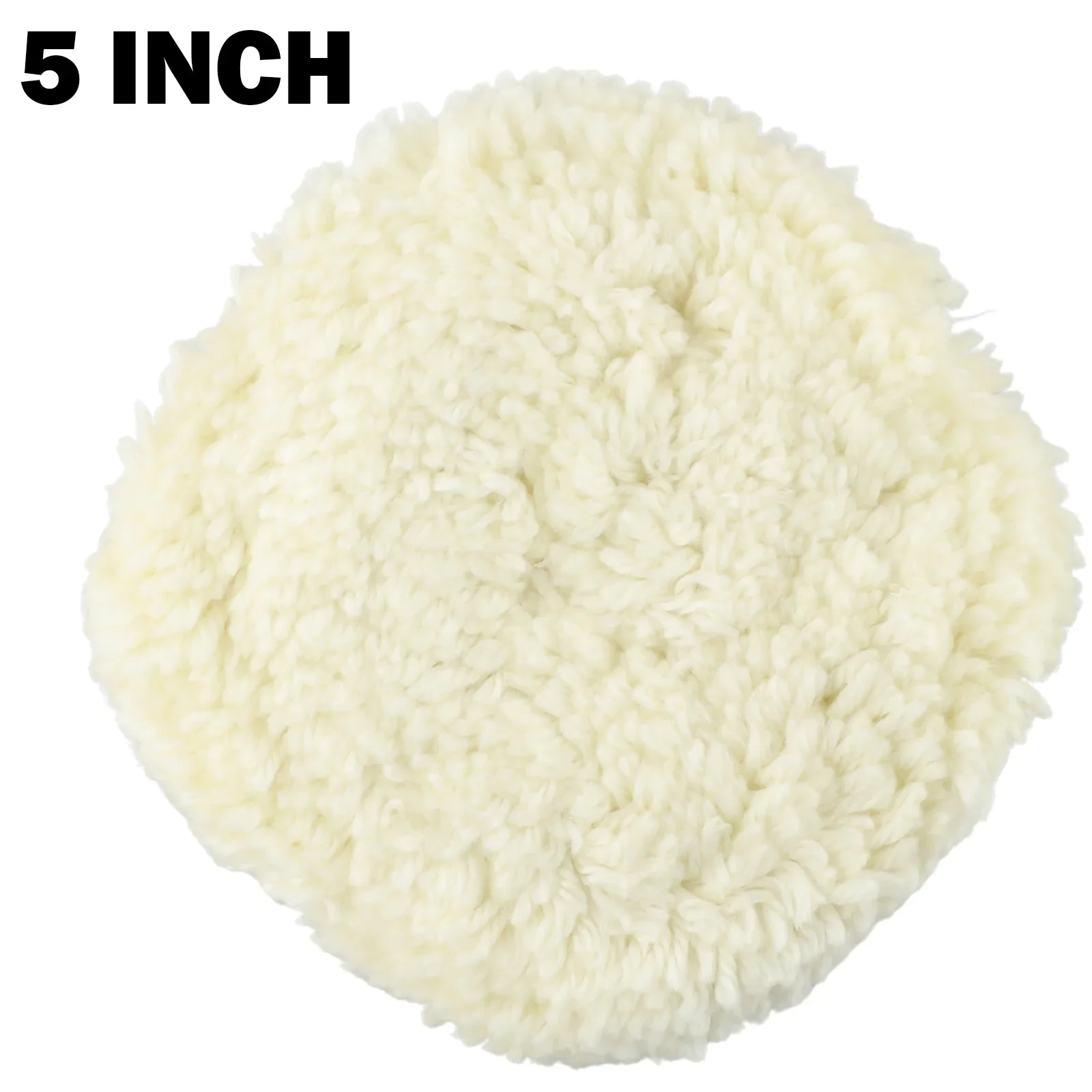 1Pc Car Waxing Buffing Pads Polisher Bonnet Vehicle Grinding Polishing Tool Bonnet Pad Soft Wool Cleaning Tools Polishing Pad