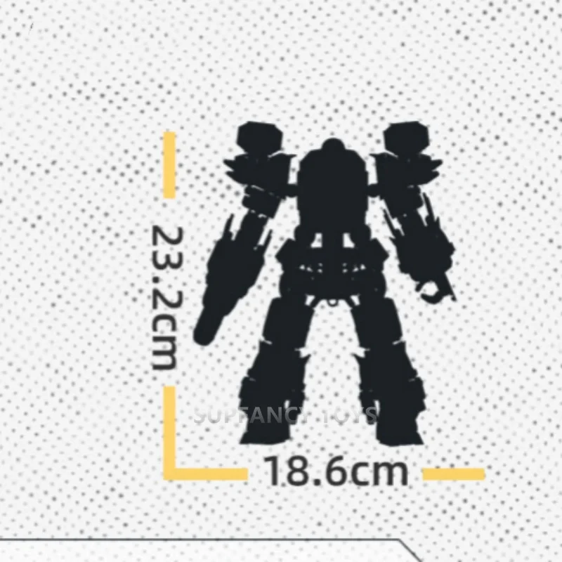581-teiliges Artillerie-Mobilitätsroboter-Modellbausatz, Future Wars, bewaffnete Unterstützung, pädagogisches Bausteine-Set für Kinder, Designer-Spielzeug