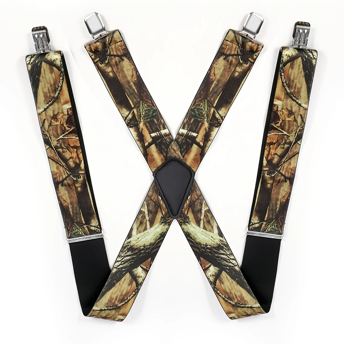 قميص بدلة رجالي بأربعة مشابك وحمالات بنمط مموه خفيف مضاد للانزلاق