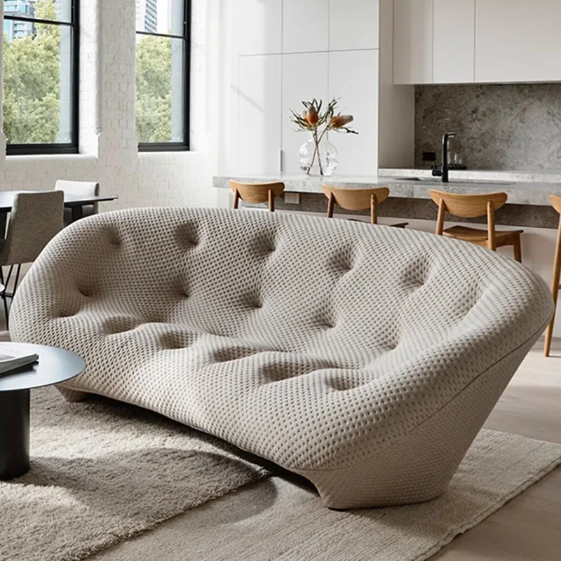 

Простой современный необычный диван, дешевый напольный диван с высокой спинкой, плюшевый диван, человеческий игра, мебель для гостиной