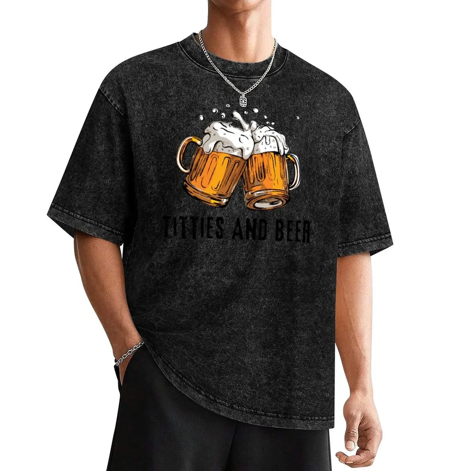 Titties And Beer | I Like Titties And Beer T-Shirt designer shirts Blouse vintage clothes mens t shirts