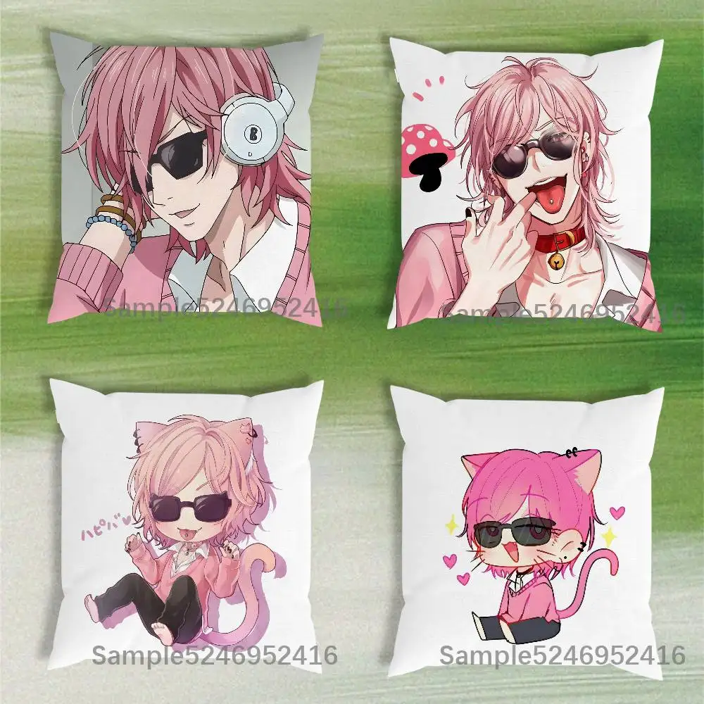 

Yuri Y-Yarichin Club Cushion Cover Pillow Cover Decor Pillowcase Printed Cushion Case For Couch