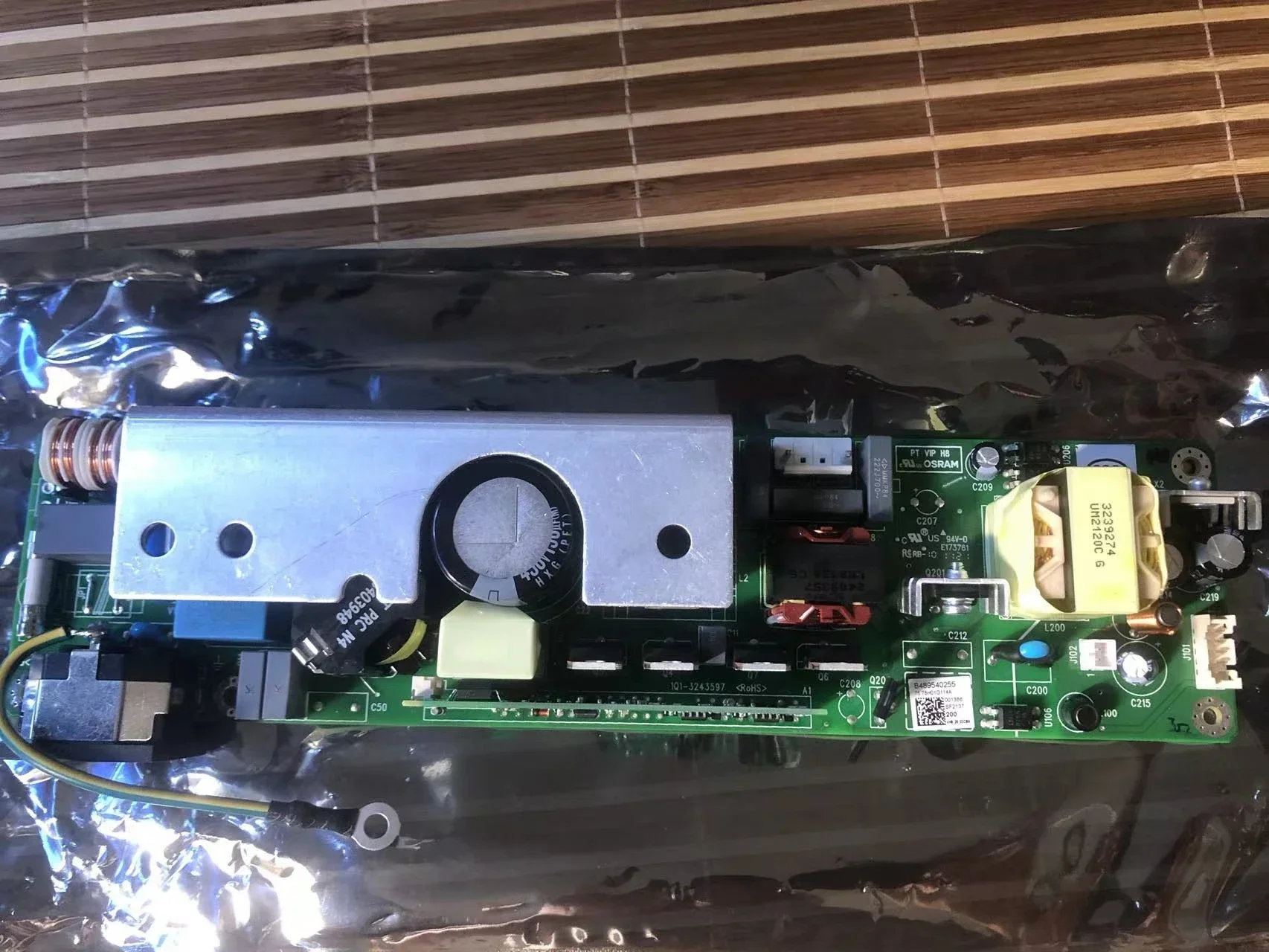 Reemplazo 200W Original nueva unidad de fuente de alimentación del proyector para proyector Optoma X309ST W319ST W309ST GT780 DAXSZKST