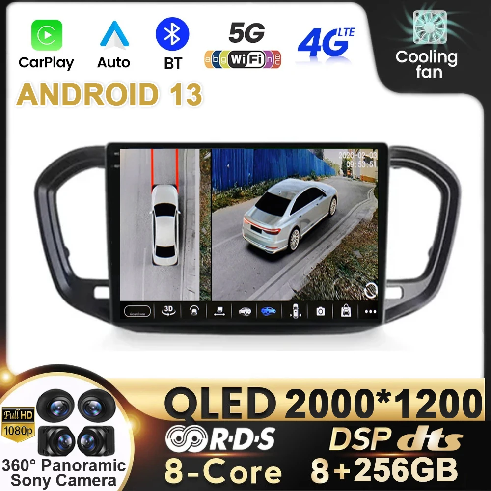 

Android 13 For LADA Vesta NG 2023 Car Radio Multimedia Video Player Navigation Stereo Auto GPS Wireless Carplay Head Unit DSP