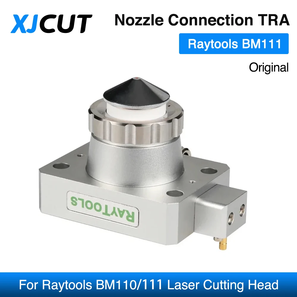 Original Raytools BM110 BM111Nozzle Connector TRA Fiber Metal Cutting Machine Part Laser Head Tra Nozzle Connector 120AG1700B