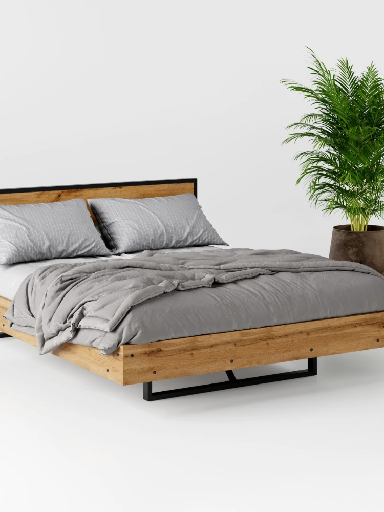 Nordic simple single bed