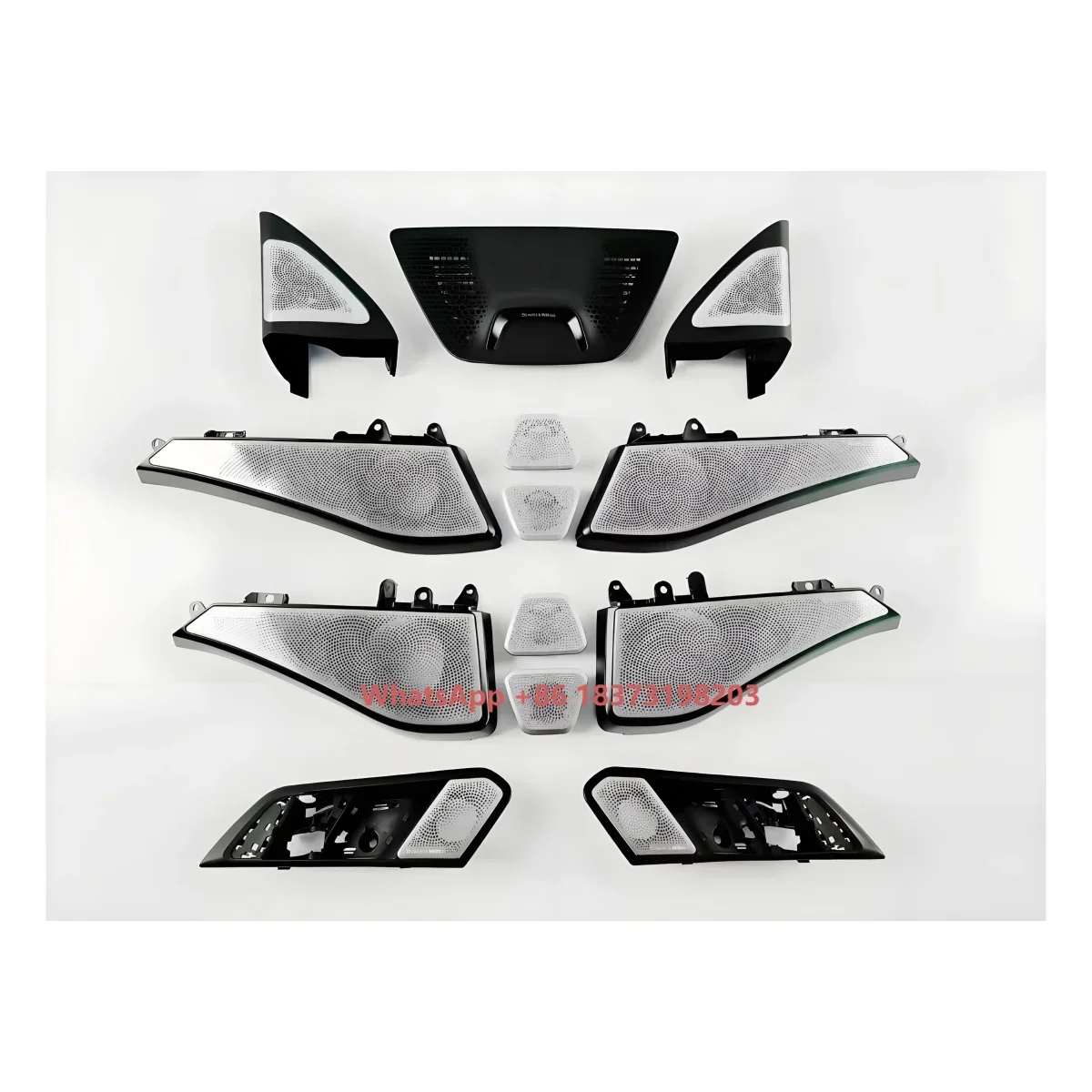Chinese Manufacturer Automotive Car Interior LED Light Sound Cover Speaker Covers Plate Panel for 5 Series