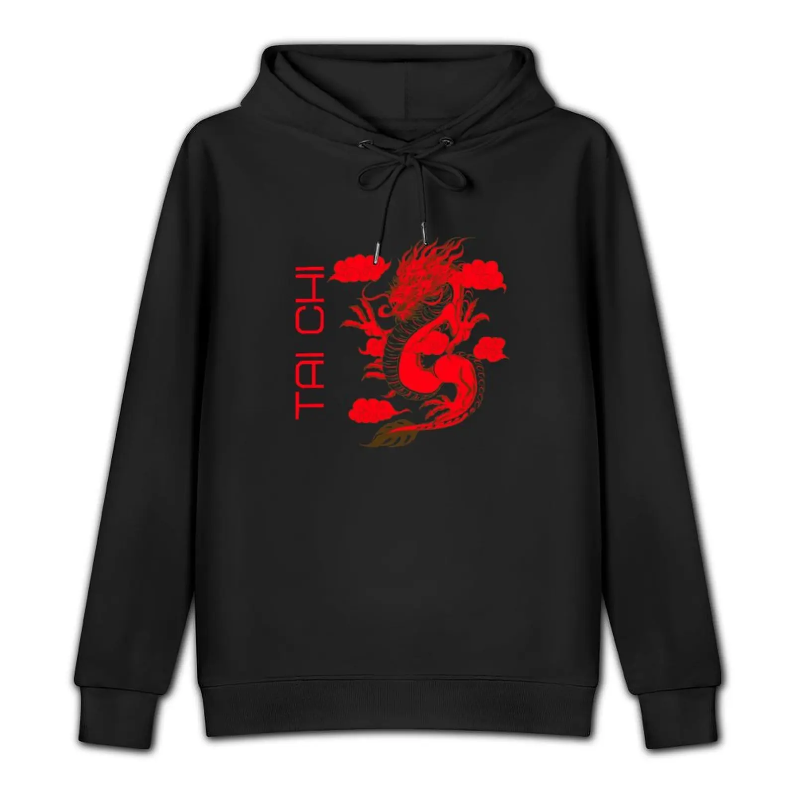 Tai Chi dragon Pullover Hoodie autumn jacket men clothes for men mens clothing men clothing hoodie