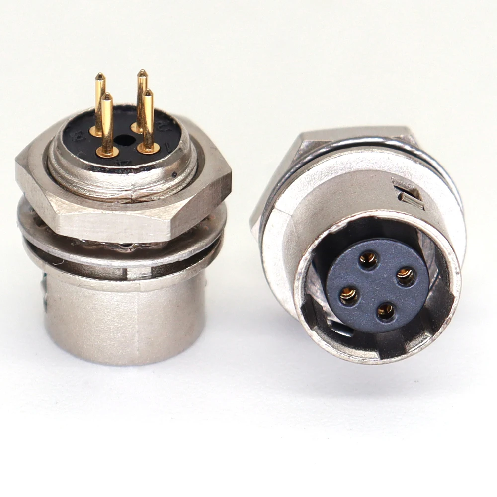 Hirose HR10A 4Pin Connector HR10A-7P-4P/HR10A-7R-4S Plug And Socket Industrial Camera Power Line Signal Line Sound Equipment