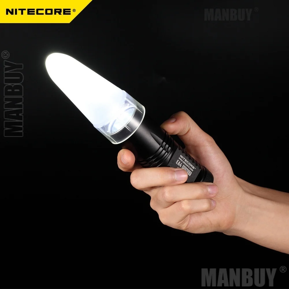 

NITECORE NDF40 Diffuser Suitable Flashlight With Head Of 40mm Lamp Travel Kits EA4 EA41 MH27 MH25GT CR6 Authentic