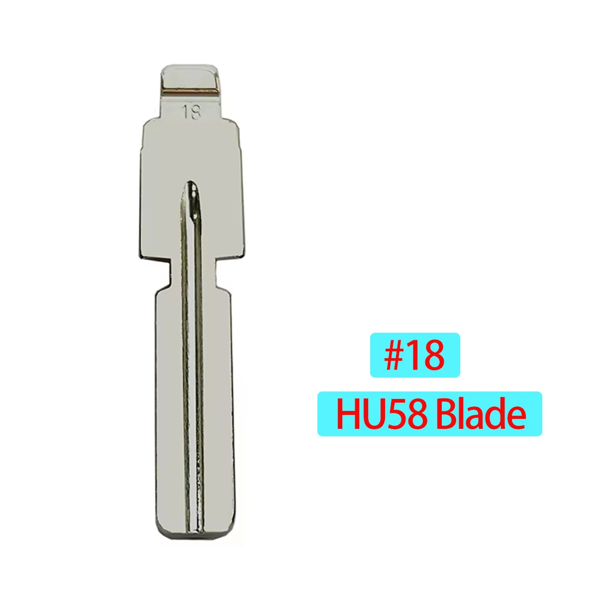 

10шт металл # 18 HU58 KD VVDI Remote Folding Flip Remote Key Blade для BMW EWS E46 E39 E32 E36 E70 E63 E38 E83 E81