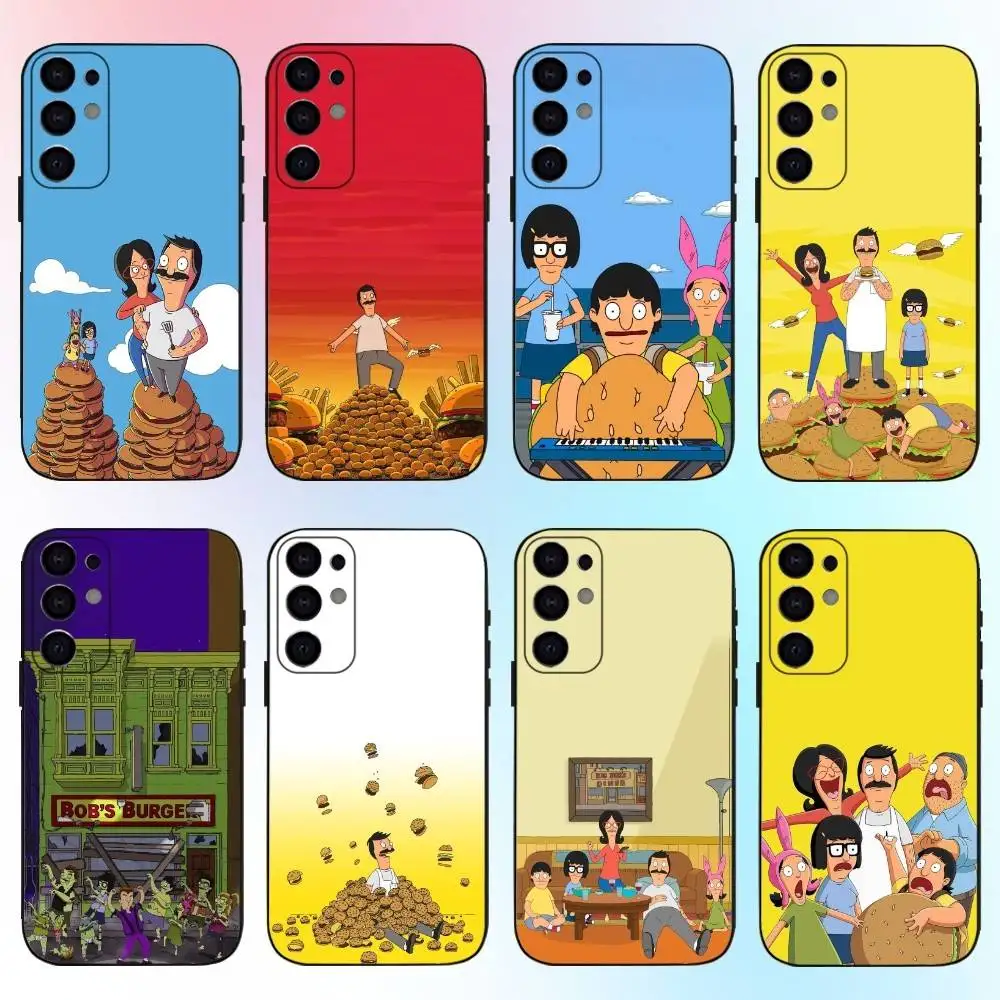 

Cartoon B-Bobs B-Burgers Phone Case For Samsung S25,S24,S21,S22,S23,S30,Ultra,S20,Plus,Fe,Lite,Note,10,9,5G Black Cover