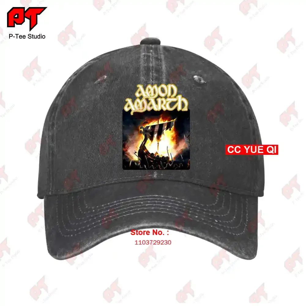 Amon Amarth 1000 Burning Arrows Metal Baseball Caps Truck Cap QWO8