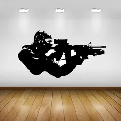 Various Sizes Die-cut Vinyl Decal Army Navy Soldier Car Sticker Waterproof Auto Decors on Bumper Rear Window
