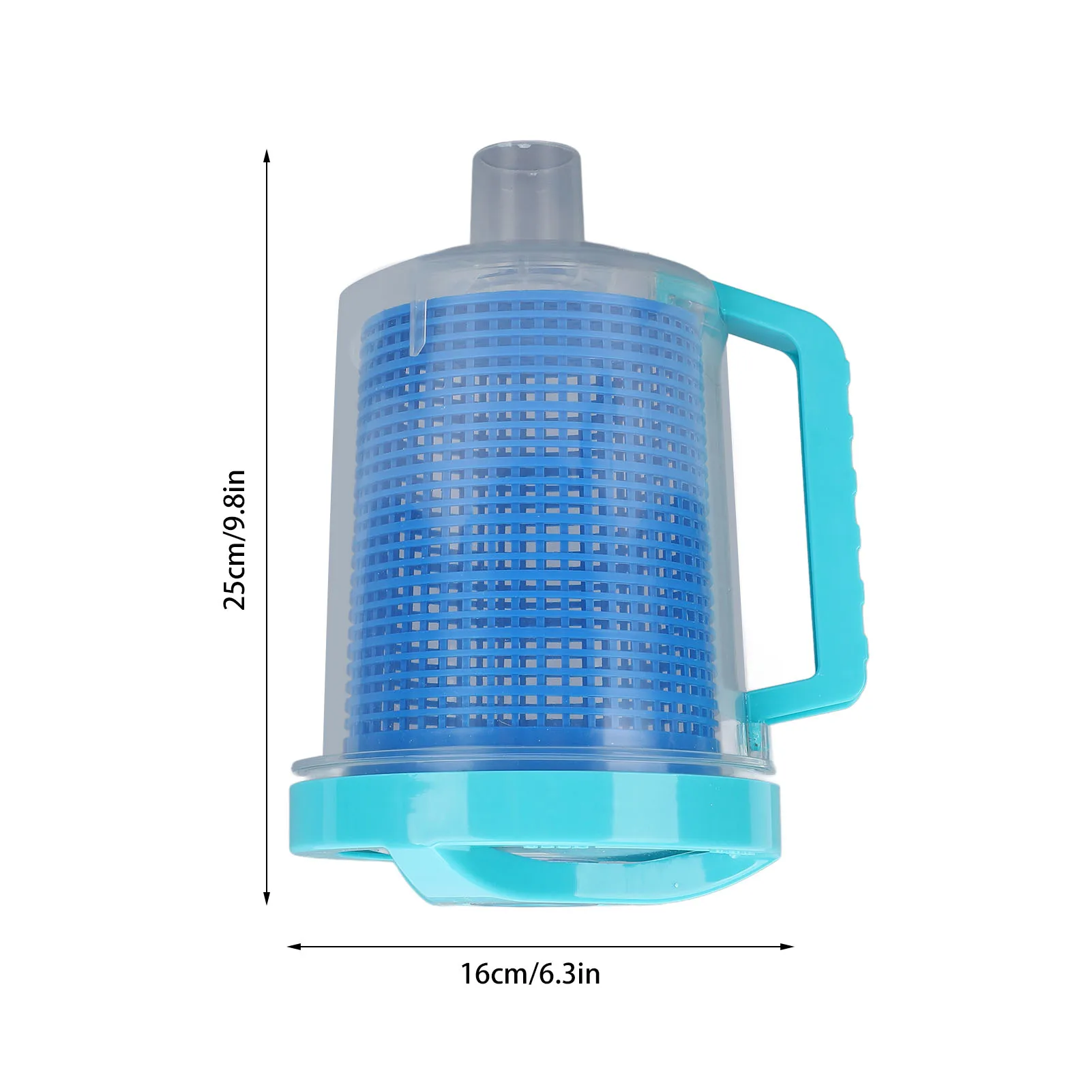 Plastic Pool Leaf Canister, Leaf Catcher, Armadilha com cesta de malha, Hayward W560, Pentair R211084, Inline