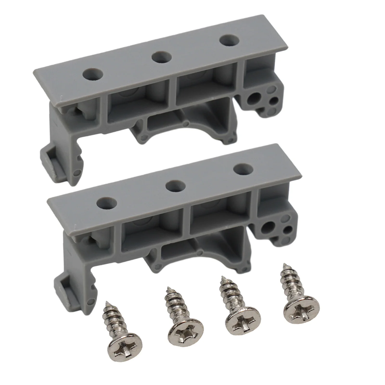 1 Set PCB DIN C45 Rail Mount Adapter Converter PCB Mount Bracket Clips Mount Holder 35mm Rail Scope Mount