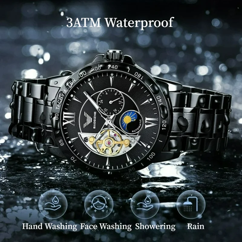 BAOSIZHE Automatic Mechanical - A1 Watches & Jewelry New York Photos ulasan dan harga
