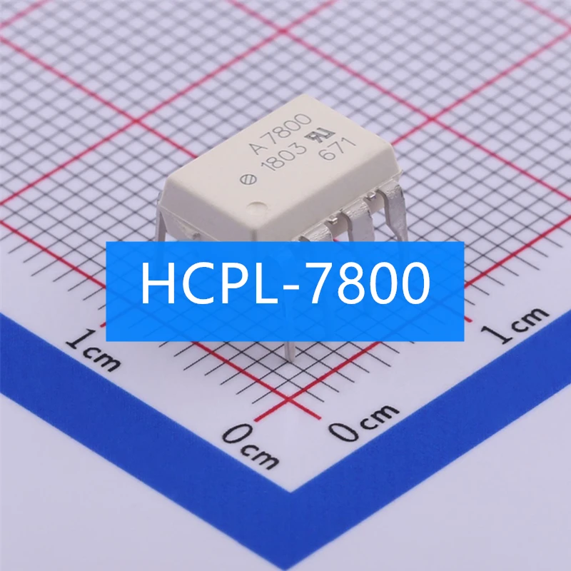 

5pcs A7800 HCPL-7800A optocoupler, imported original brand-new DIP8 plug-in A7800A