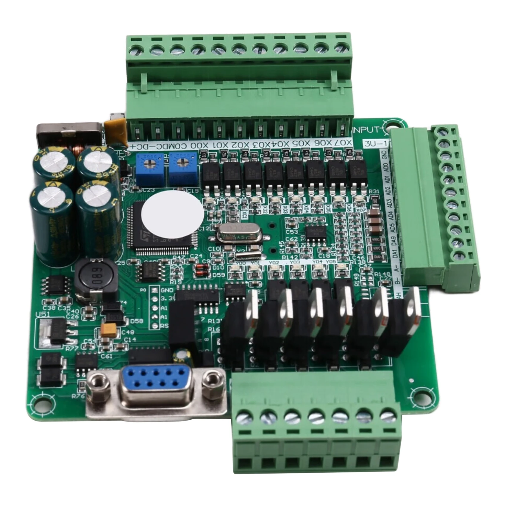 AT14 de alta velocidade com placa industrial do PLC do controlador programável analógico