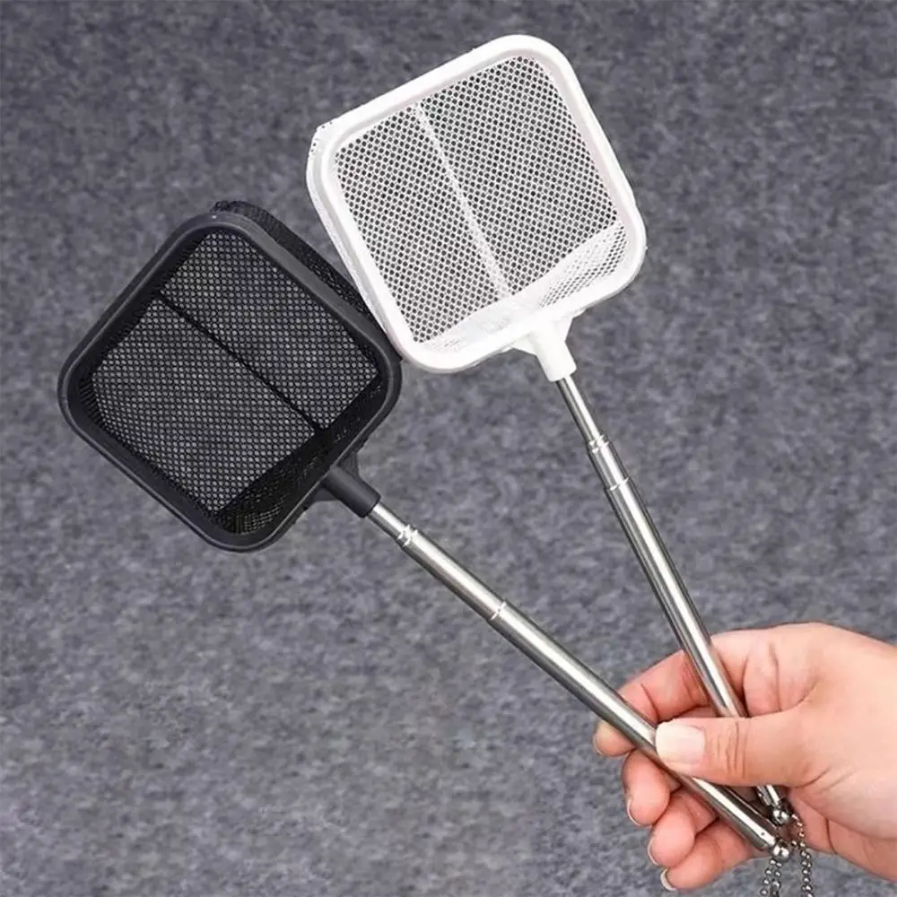 High Quality Long Handle Goldfish Net White Telescopic Fish Nets Extendable Soft Aquarium Shrimp Net