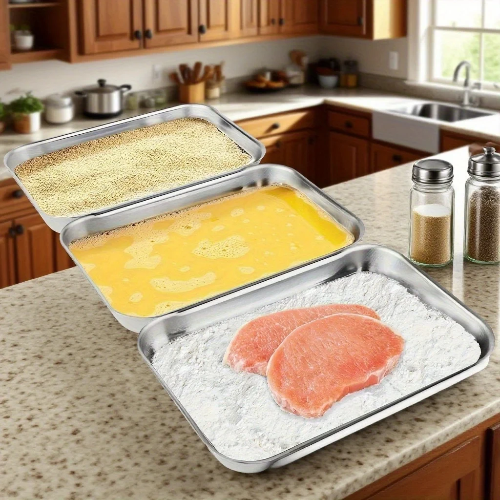 3-teiliges Set aus 304 Edelsta – Food Storage Prep Containers Bewertung und Preis