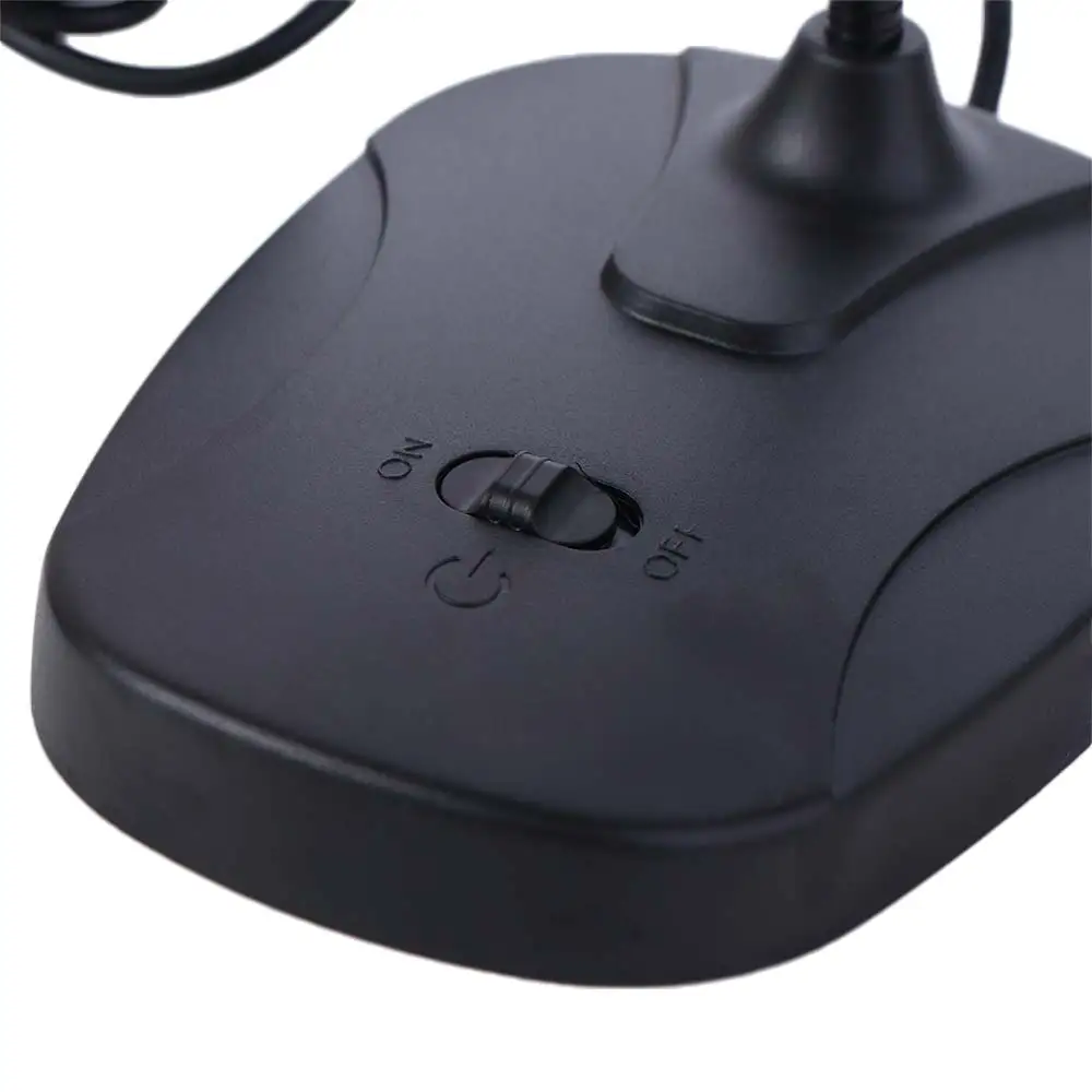 

Adjustable Hose USB Desktop Microphone Hi-Fi High Fidelity Noise Cancelling PC Computer Mic Gooseneck Design Wired Connection