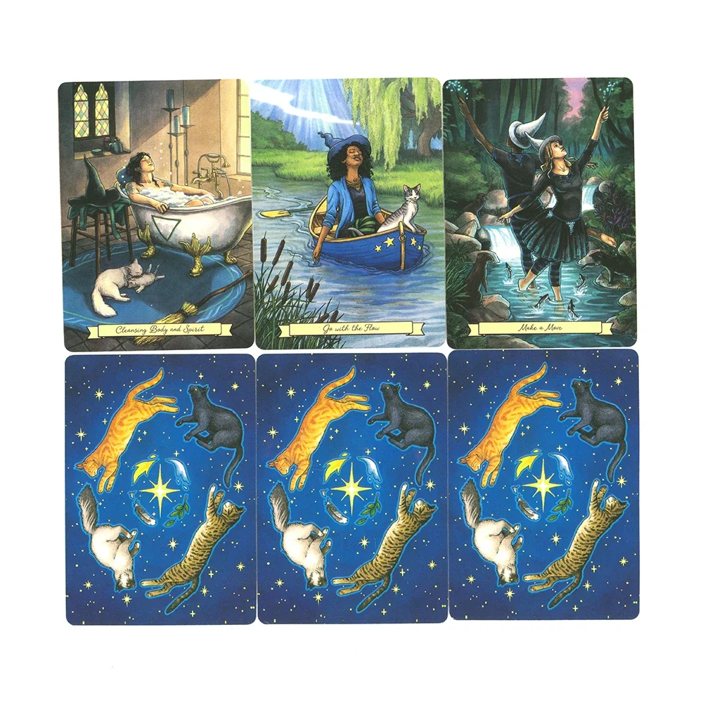 in Board Games  Decks  Everyday Witch English Oracle Cards Deck Mysterious Fate Divination  Tarot Cards for Beginners