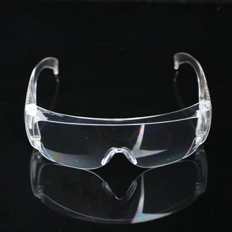 Louver protective glasses, anti fog cycling glasses, anti impact, anti wind and sand transparent goggles, labor protection