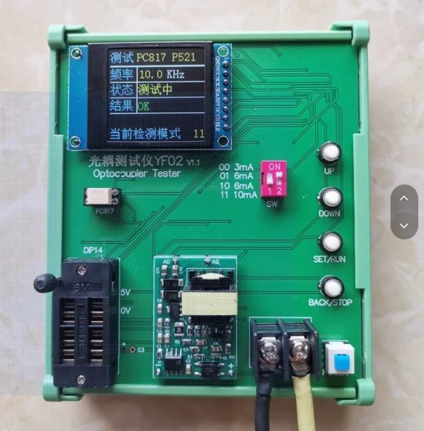 A4506/6N137/V601/A314J/2530, Etc., Optocoupler Tester IC Tester Test Board