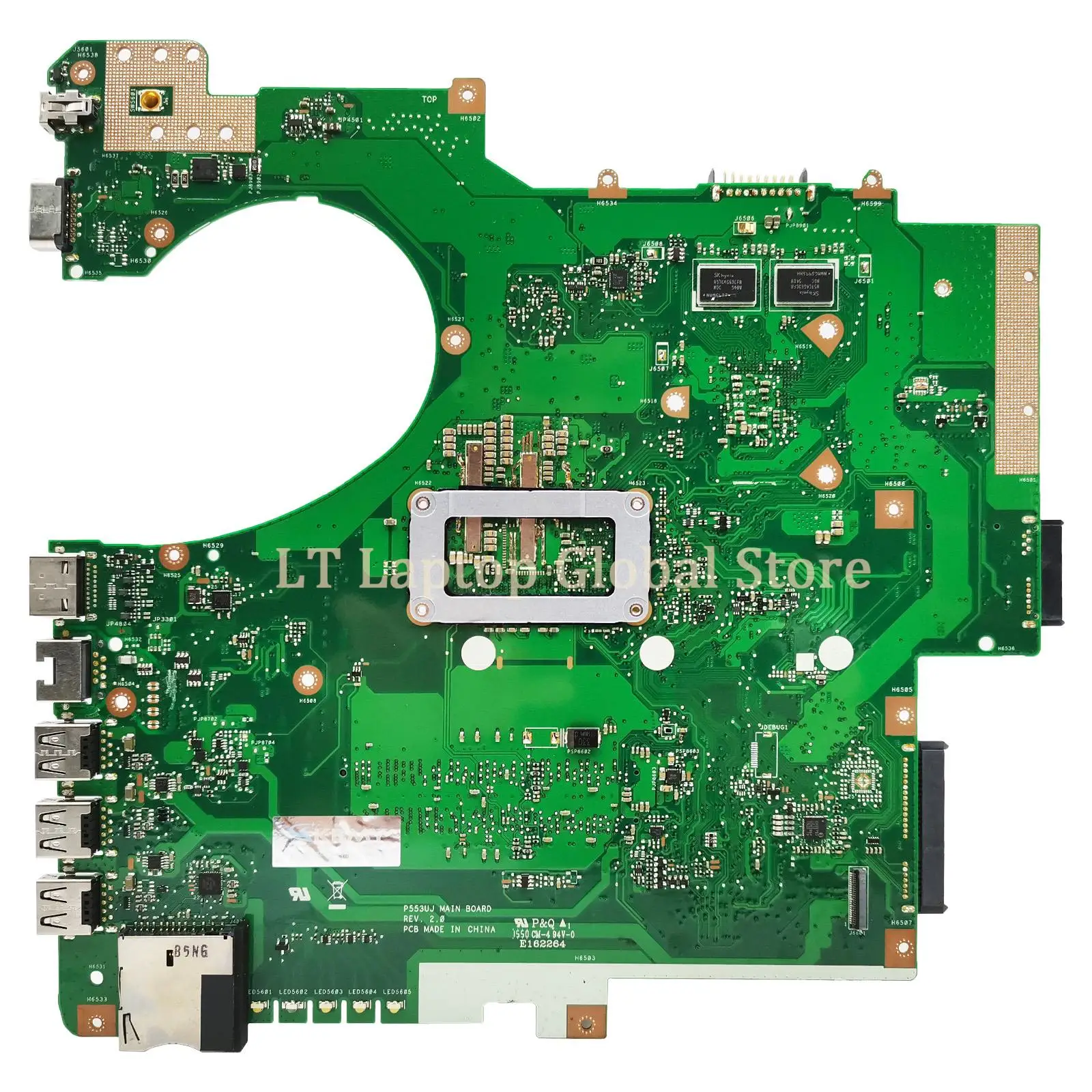 Mainboard für asus p2540uj p2540ua p2530uj p553uj p553ua p2540u pro553u px553u pe553u p553u Laptop Motherboard i3 i5 i7 gt920m