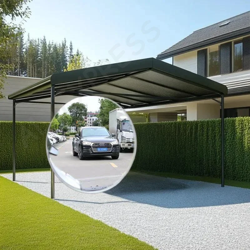 

HD Glass Wide Angle Convex Rearview Mirror Kit, Adjustable Car Blind Spot for Back Passenger