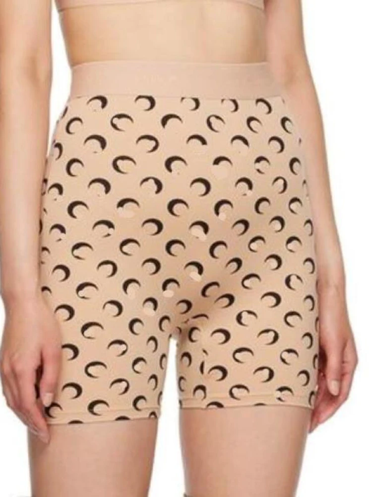Koreaanse damesshorts High Street Spicy Girl Moon Print Sport Vrije tijd Hoge taille Slim Fit Veelzijdige modeshorts - afbeelding 2