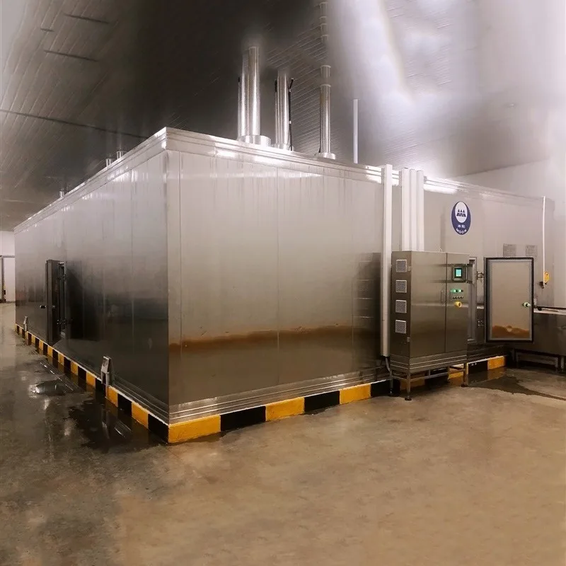 Airo Operate Efficiently IQF Spiral Rapid Freezer Double Spiral Quick Freezer for Frozen Prepared Food Tunnel Blast Freezer
