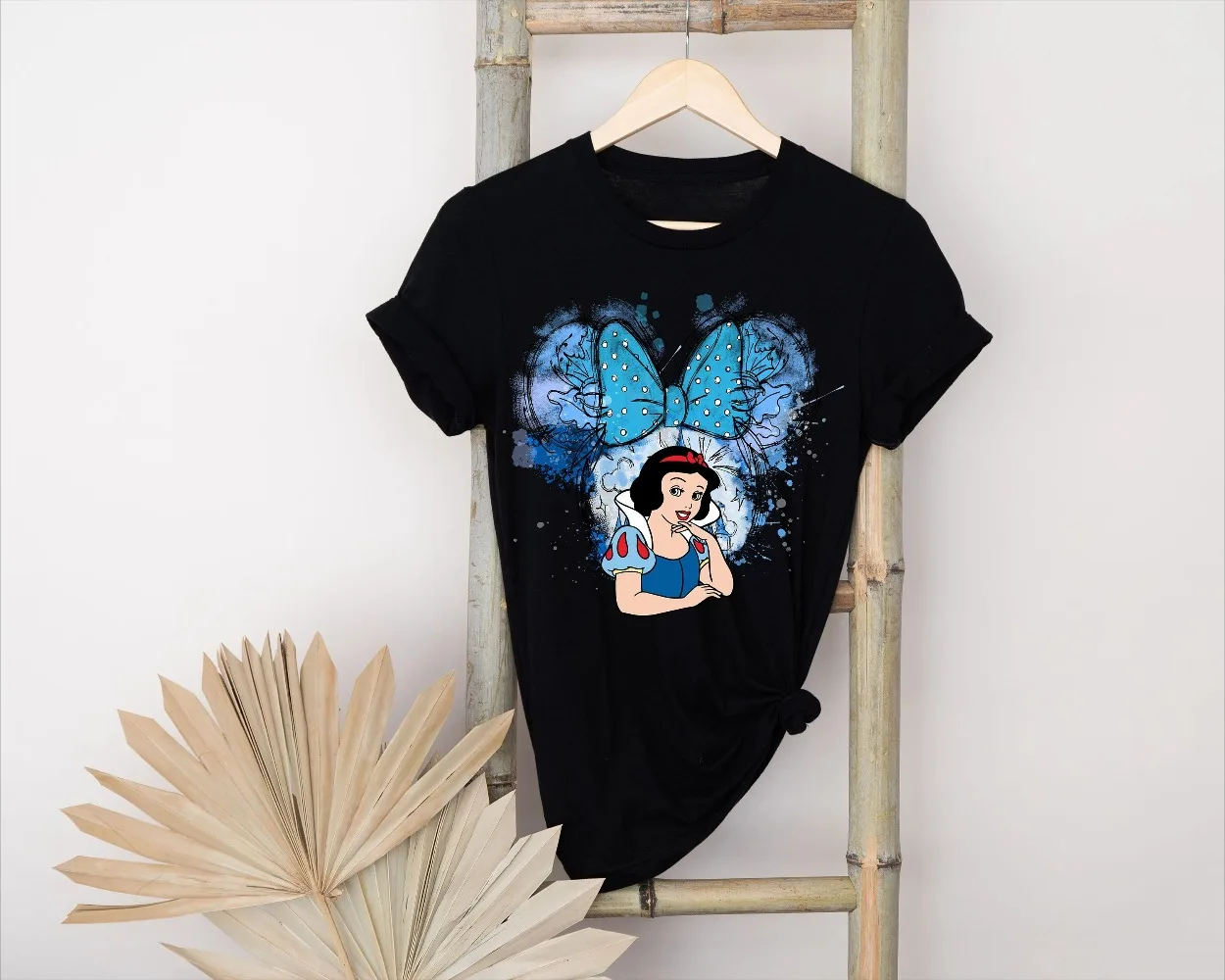 백설공주 수채화 티셔츠 모든 중에서 가장 아름다운 티셔츠 할로윈 해피 셔츠 할로윈 여성 셔츠 애니메이션 할로윈 셔츠