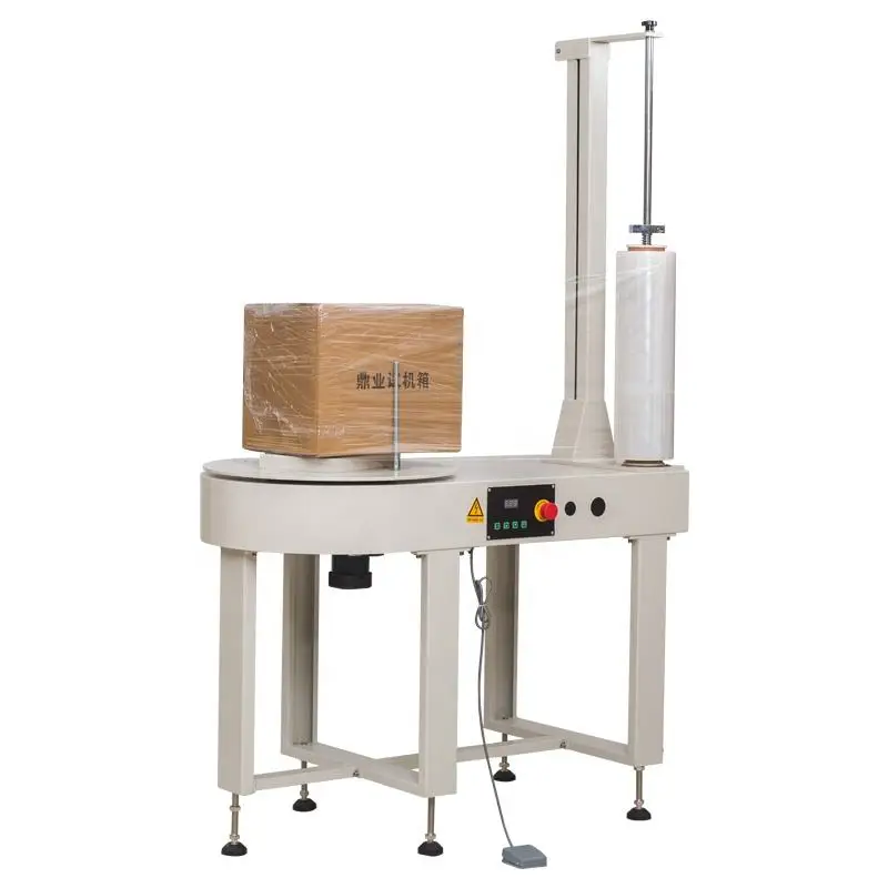 

Semi-automatic stretch film packaging machine