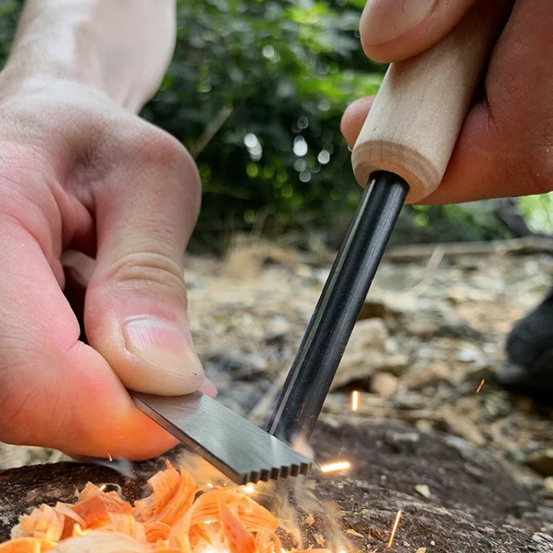 All-Scenario Waterproof Flint Set - Essential for Outdoor Camping, Disaster Prevention, Reliable Survival Ignition Lighting Tool