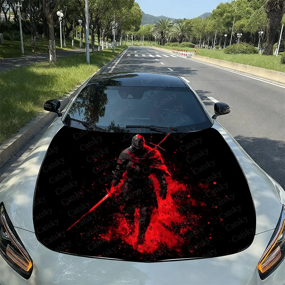 

Knights Of War Car Hood Wrap - PVC Vinyl Sticker, Auto Graphic Bonnet Decal, Stylish Truck Accessory, Vehicle Decoration Gift, T