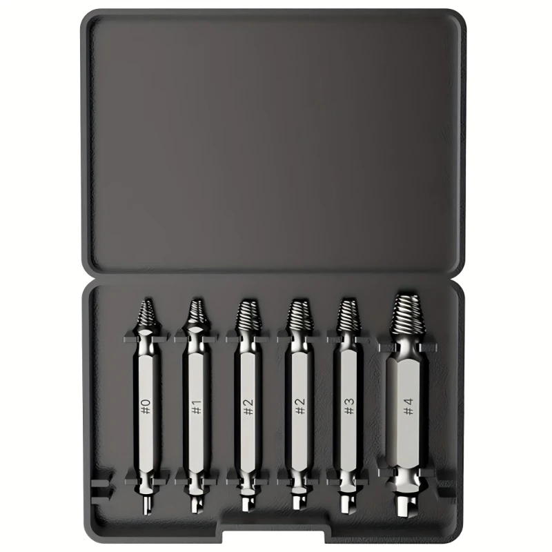 

Набор поврежденных экстракторов для винтов, набор центральных сверл, экстрактор сломанных болтов, экстрактор для винтов, деревообрабатывающие инструменты