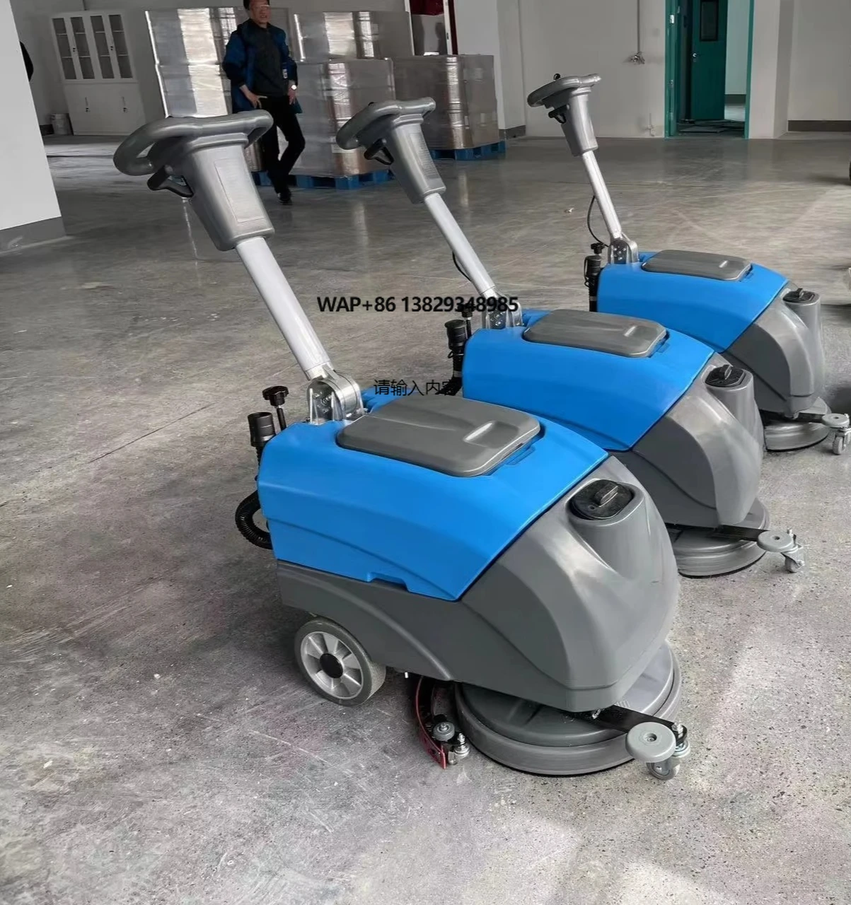 

Factory Stronger Walk Behind Scrubber Floor Scrubber