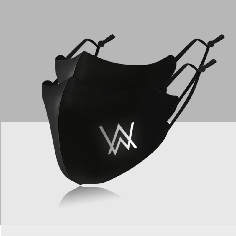 Ice Silk Summer Mask Alan Walker Electronic Music Personality Sunscreen Breathable Thin Three-dimensional Cool Feeling Face Mask