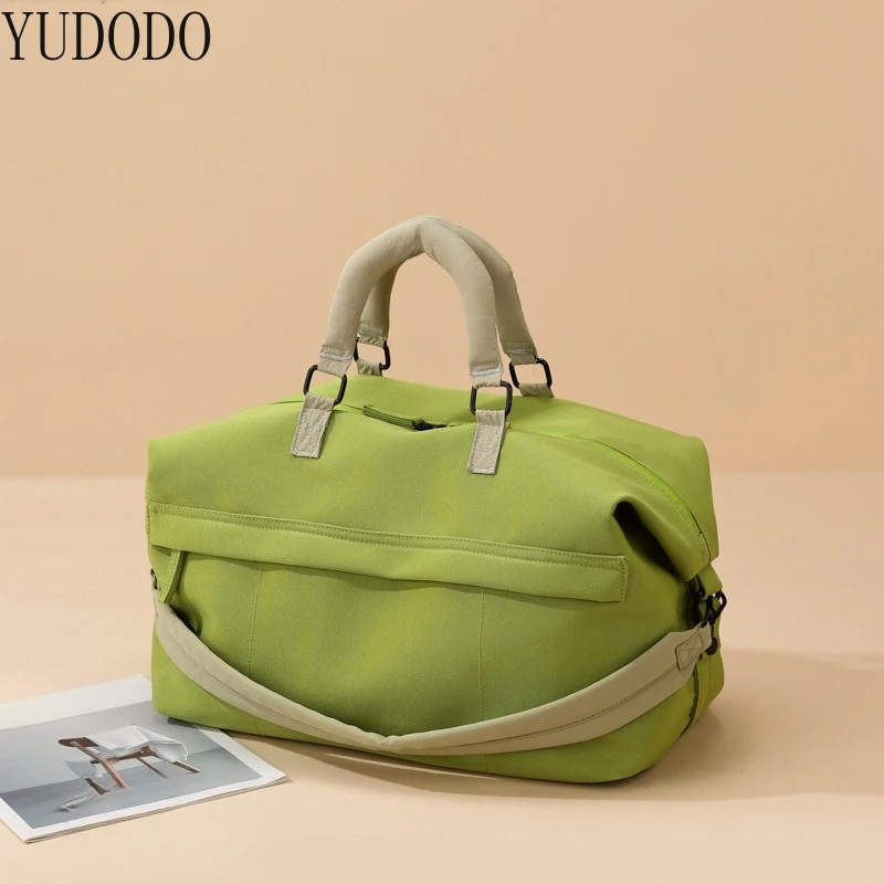 

YUDODO Large Capacity Carry-on Bags Wet-dry Separation Shoulder Bags Durable Oxford Sports Gym Bags Portable Travelling Totes