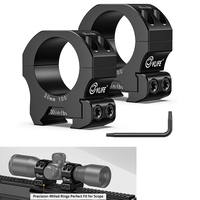 CVLIFE Rifle Scope Rings Riflescope Mount Compatible with Picatinny Rails and More 2 Pieces Aluminum Easy install