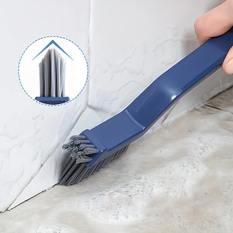 Groove Cleaning Brush Tile Grout Crevice Brush Window Door Dust Removal Brush No Dead Corner Scrub Gas Stove Brush Cleaning Tool