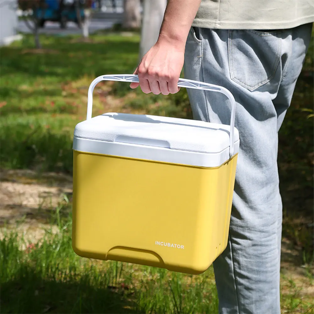 15L Izolowany pojemnik termiczny Przenośny kubeł na lód Twardy cooler na zewnątrz na kemping, piknik, plażę, na napoje, do wędkowania