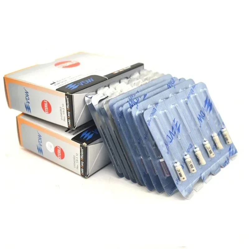

5pack VDW C-Pilot 21mm25mm 6 # -15 # Stainless Steel Root Canal Files Efficient Aseptic Handheld Root Canal Files Dental Tools