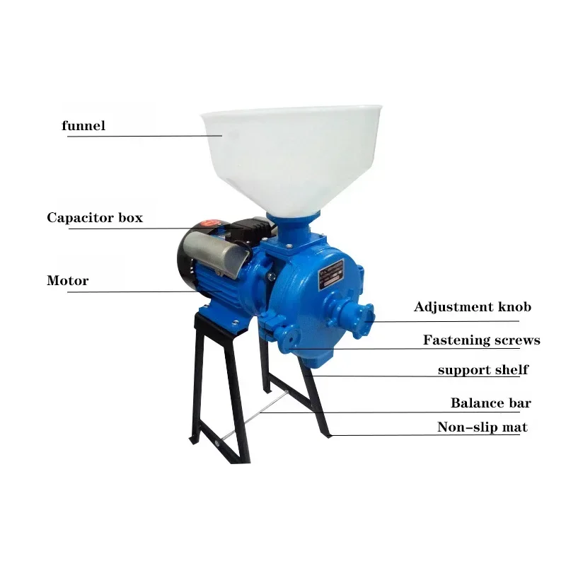Trituradora comercial de escritorio de alta potencia para el hogar, 220v, tipo 150, 220V, cocina doméstica, molinos de granos secos y húmedos, pulpa de café Re