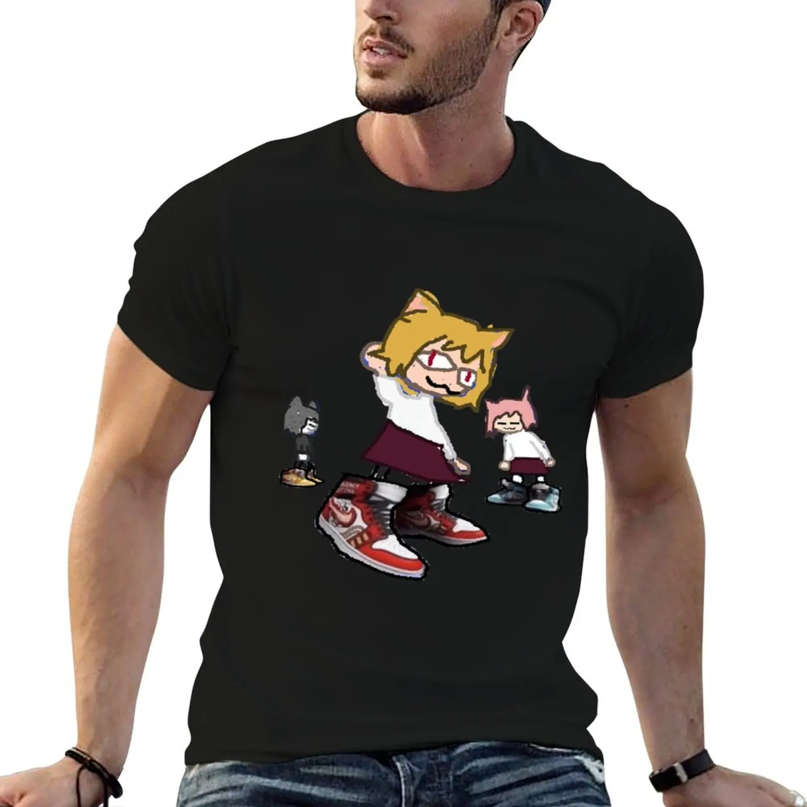 

shirt drip slim man shirts T-Shirt Neco cotton t for heavy t arc fit man